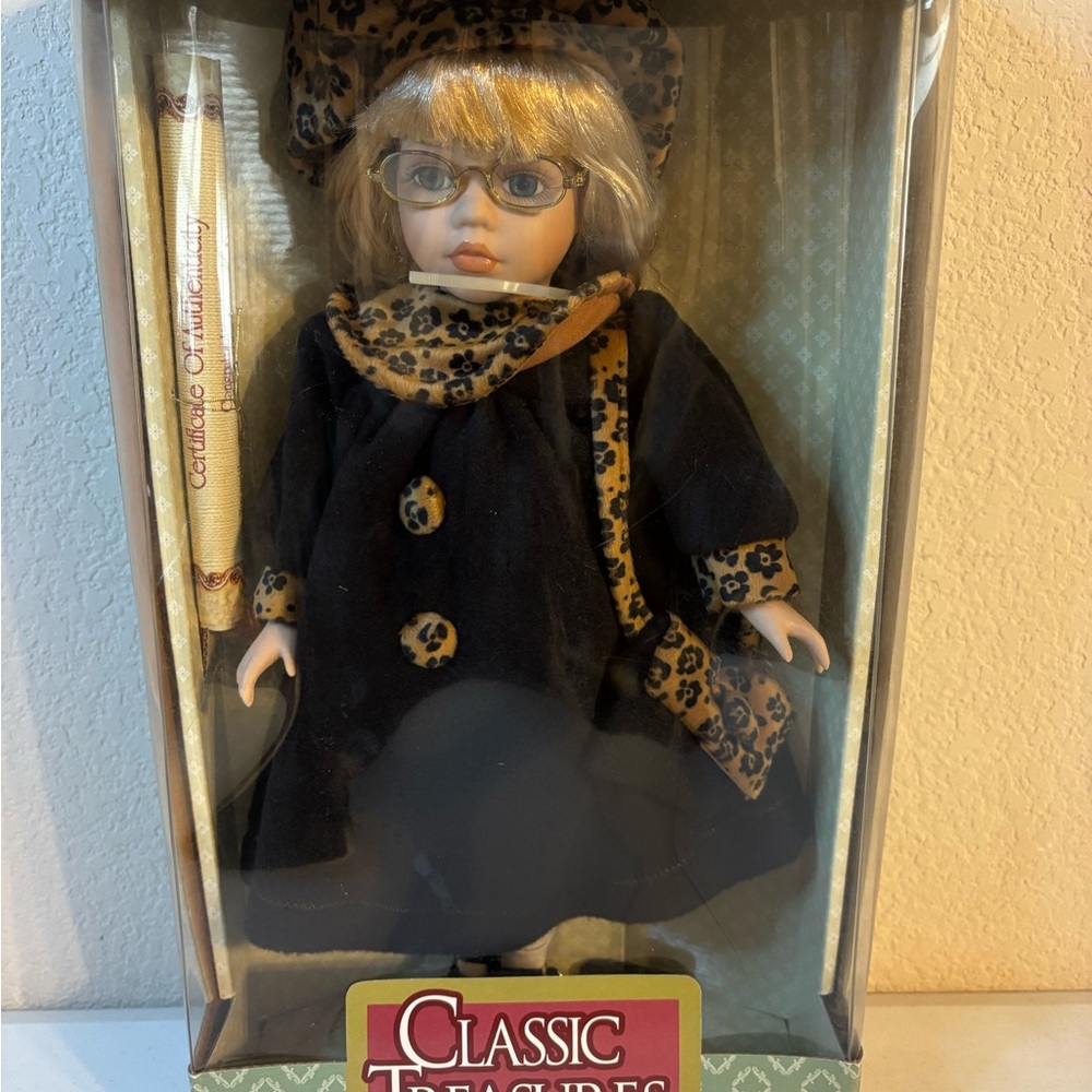 Classic Treasures Doll with Leopard Accents
